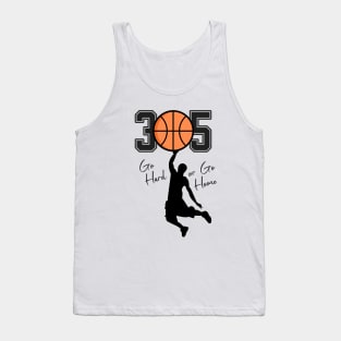 305 Miami basketball Tank Top